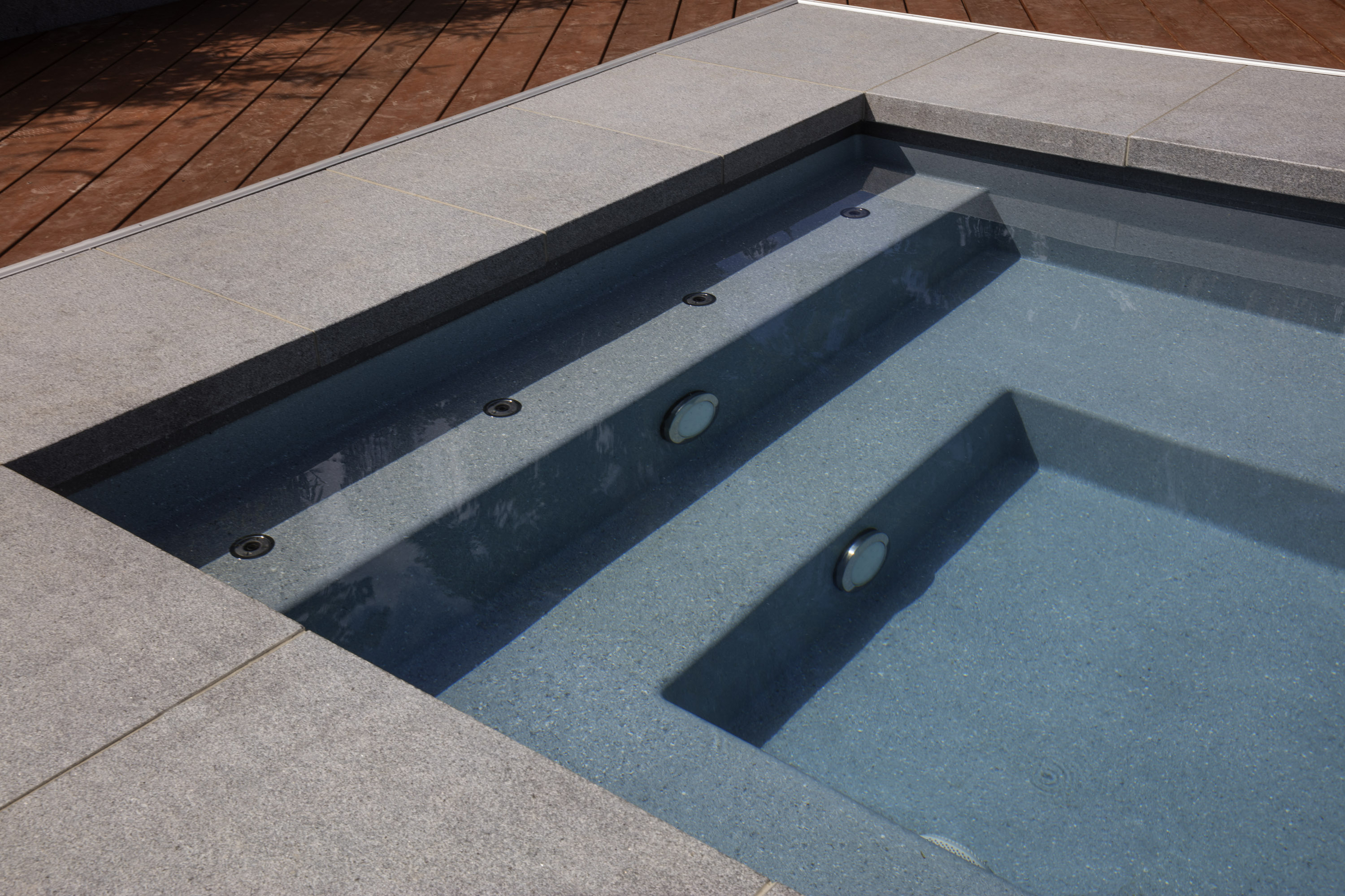 Randsteine Granit, grau